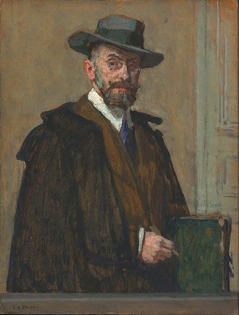 Autoportrait de René François Xavier Prinet, 1910-1912