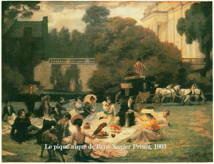 Le pique-nique de René Xavier Prinet, 1903